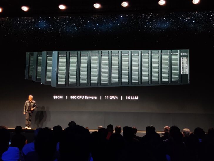 英偉達:CPU 已落伍,用 GPU 訓練大語言模型成本可降低 96%