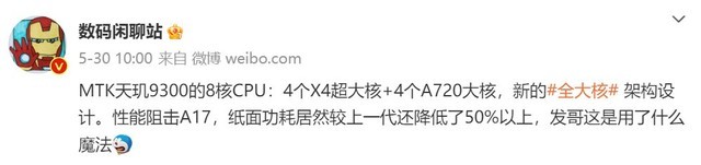 聯發科繼續霸主地位!全球市占第一,天璣9300全大核引爆期待